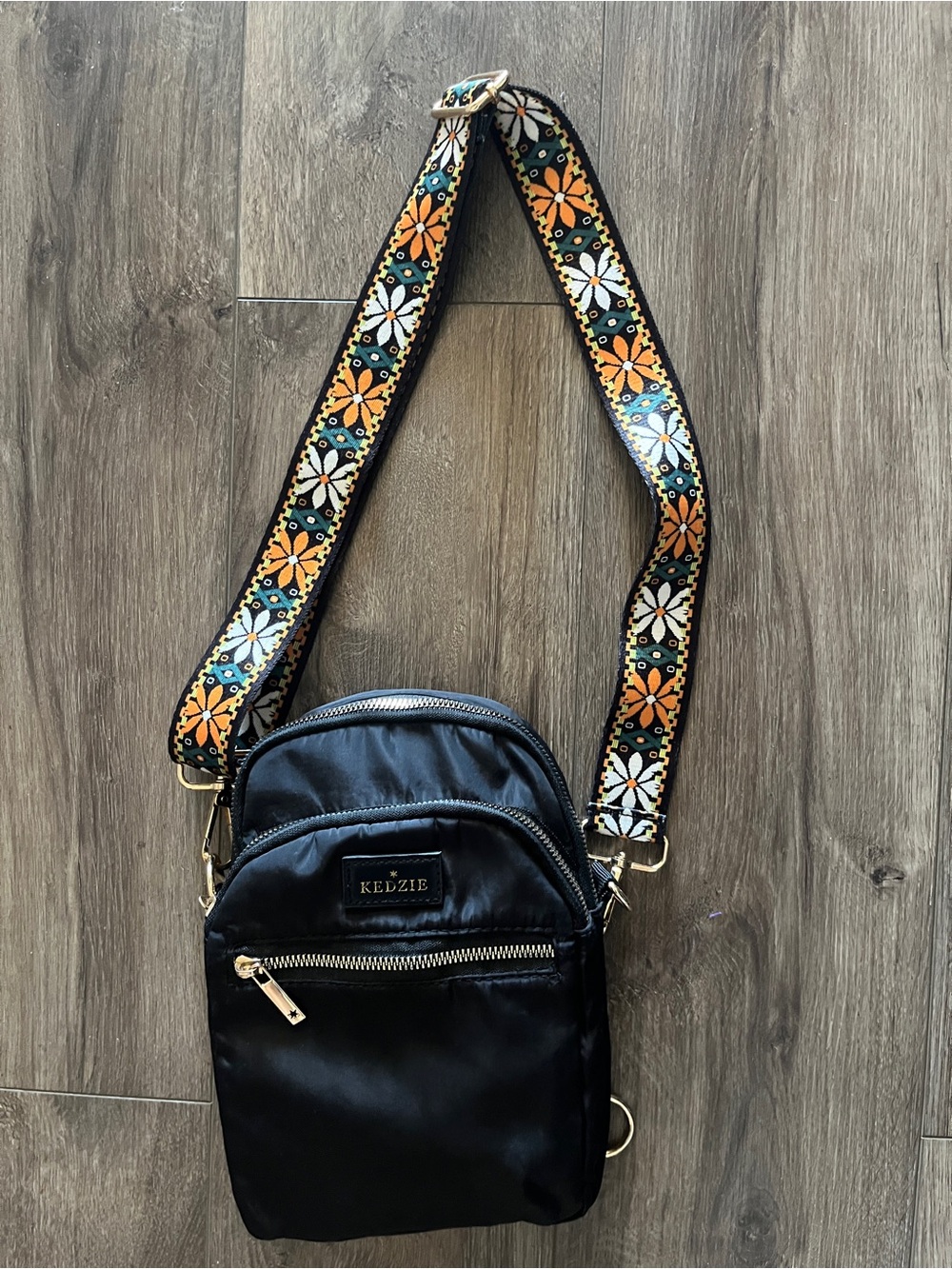 Cute Kedzie Nylon Bag with Adjustable Strap